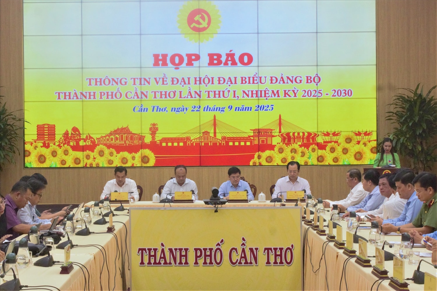 Đại hội đại biểu Đảng bộ thành phố Cần Thơ lần thứ I, nhiệm kỳ 2025 - 2030 sẽ diễn ra trong 3 ngày, từ ngày 26/9 đến ngày 28/9/2025