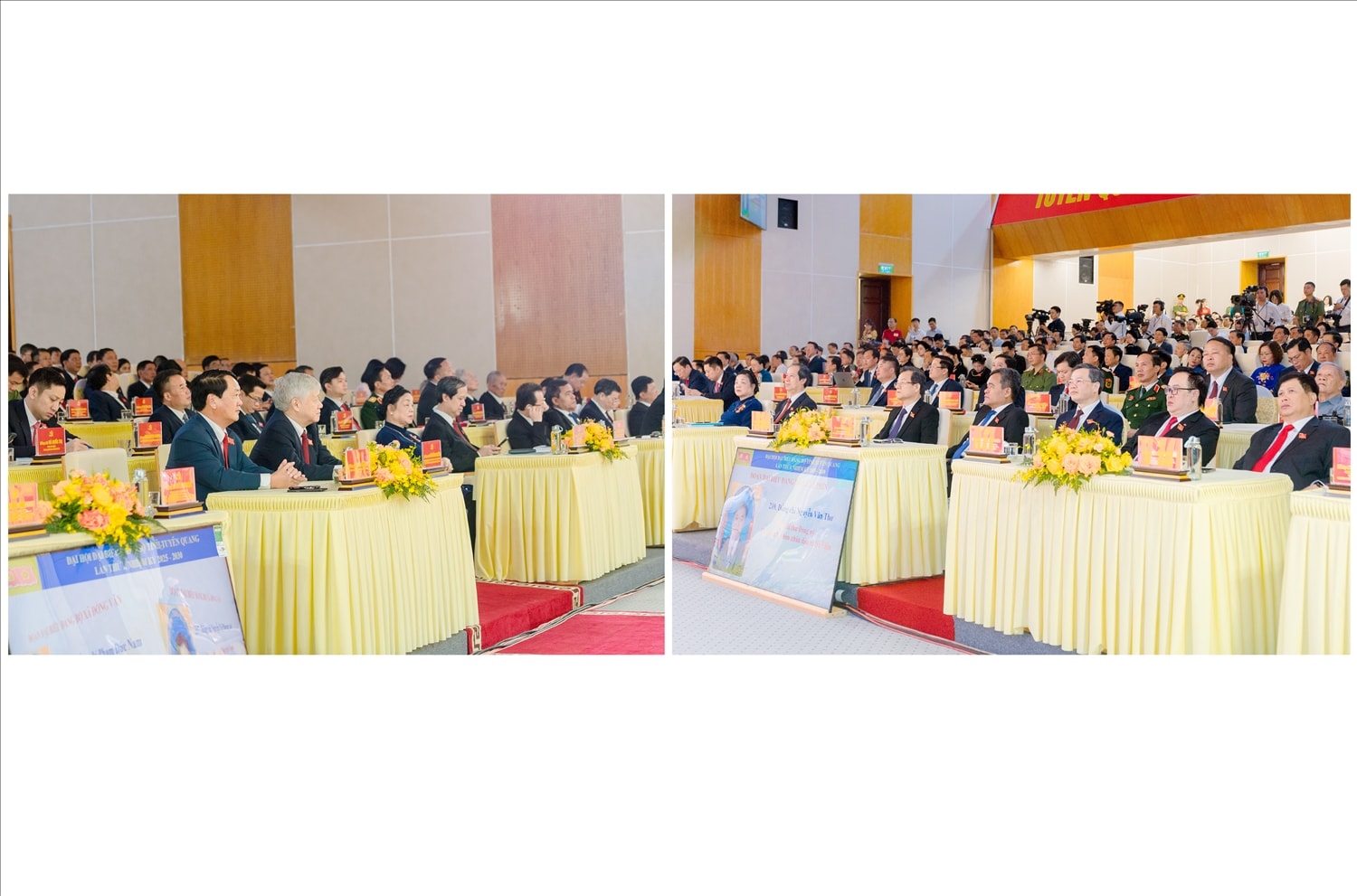 Các đại biểu dự Đại hội đại biểu Đảng bộ tỉnh Tuyên Quang lần thứ I, nhiệm kỳ 2025-2030