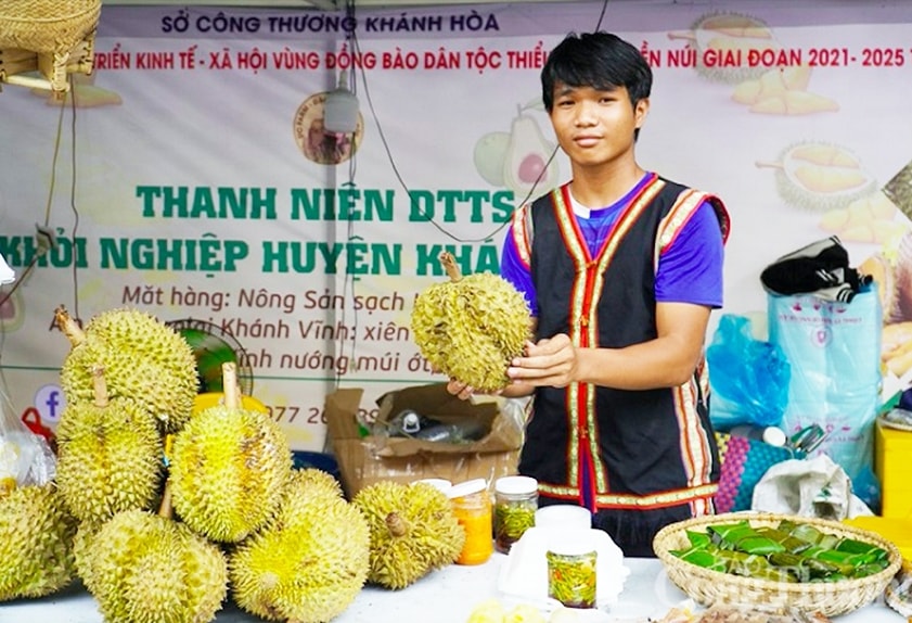 Thanh niên DTTS ở Khánh Hòa được hỗ trợ khởi nghiệp từ những sản phẩm địa phương. (Ảnh minh họa)