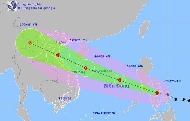 Bão BUALOI cường độ mạnh, di chuyển rất nhanh, ảnh hưởng rộng, có thể gây tổng hợp nhiều loại hình thiên tai