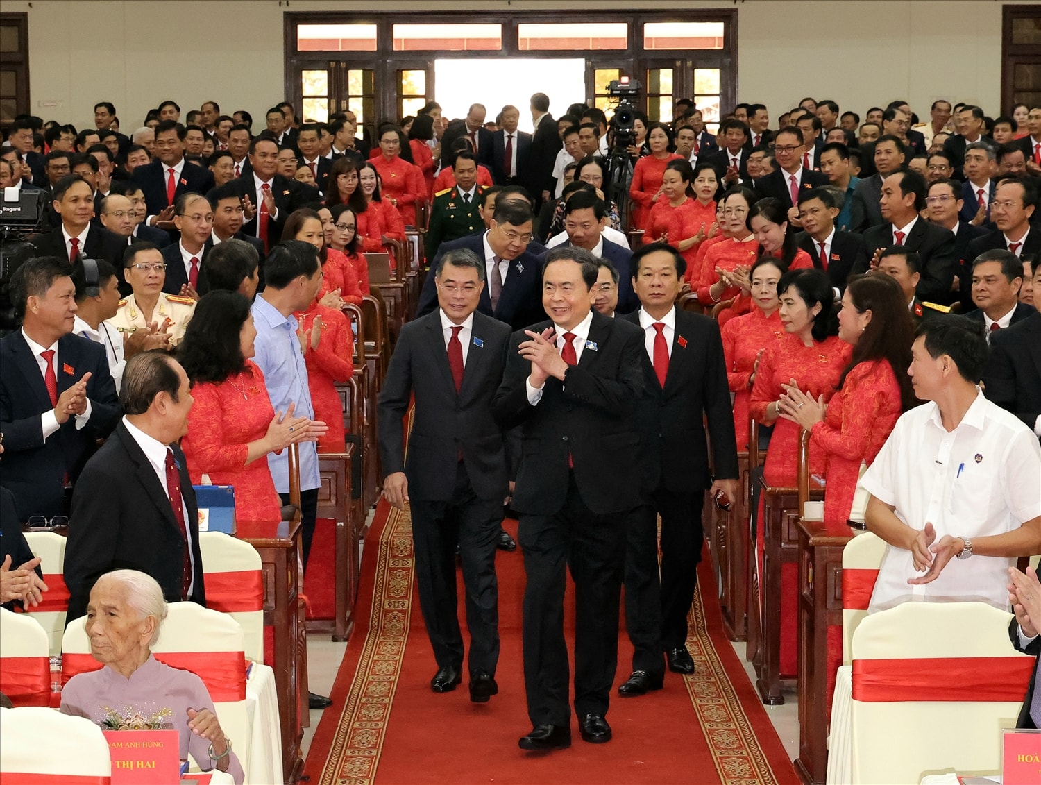Chủ tịch Quốc hội Trần Thanh Mẫn dự Đại hội Đảng bộ thành phố Cần Thơ lần thứ nhất, nhiệm kỳ 2025 – 2030. 