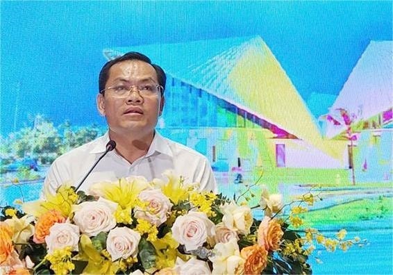 Phó chủ tịch UBND tỉnh Cà Mau Ngô Vũ Thăng phát biểu