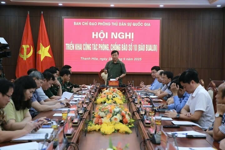 Phó Thủ tướng Trần Hồng Hà chủ trì cuộc họp. (Ảnh: VGP)
