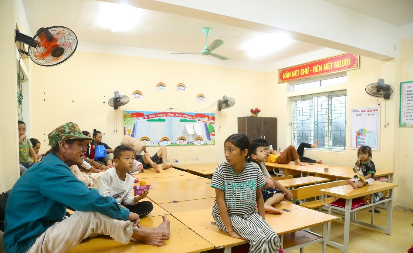 Bộ GD&ĐT yêu cầu các địa phương quản lý chặt chẽ học sinh nội trú, bán trú ở các địa phương vùng tâm bão số 10 (Ảnh: TP)