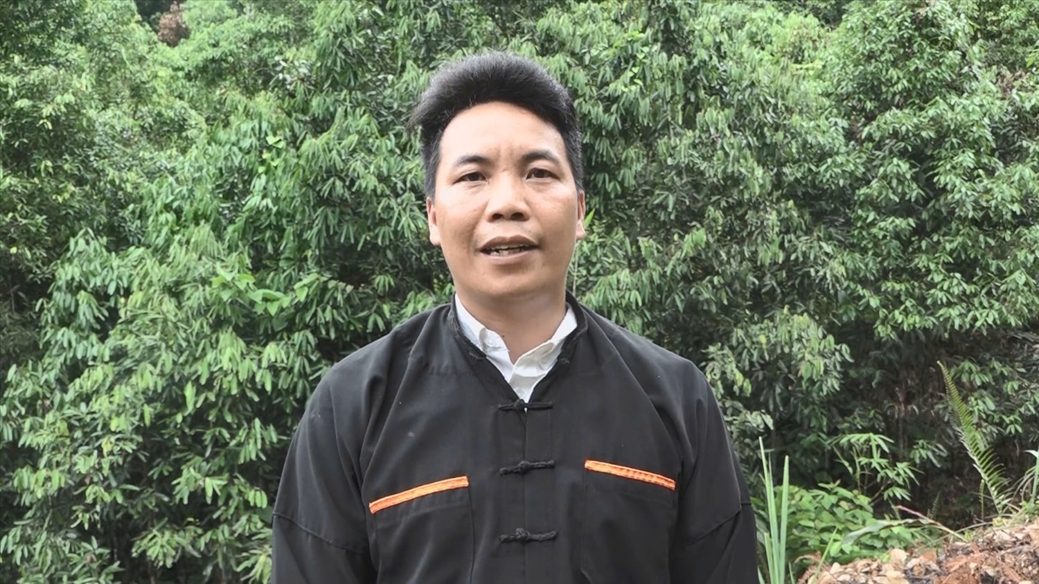 Đồng chí Triệu Tòn Yết - Bí thư chi bộ thôn Ngàn Vắng, xã Phong Dụ Hạ, tỉnh Lào Cai