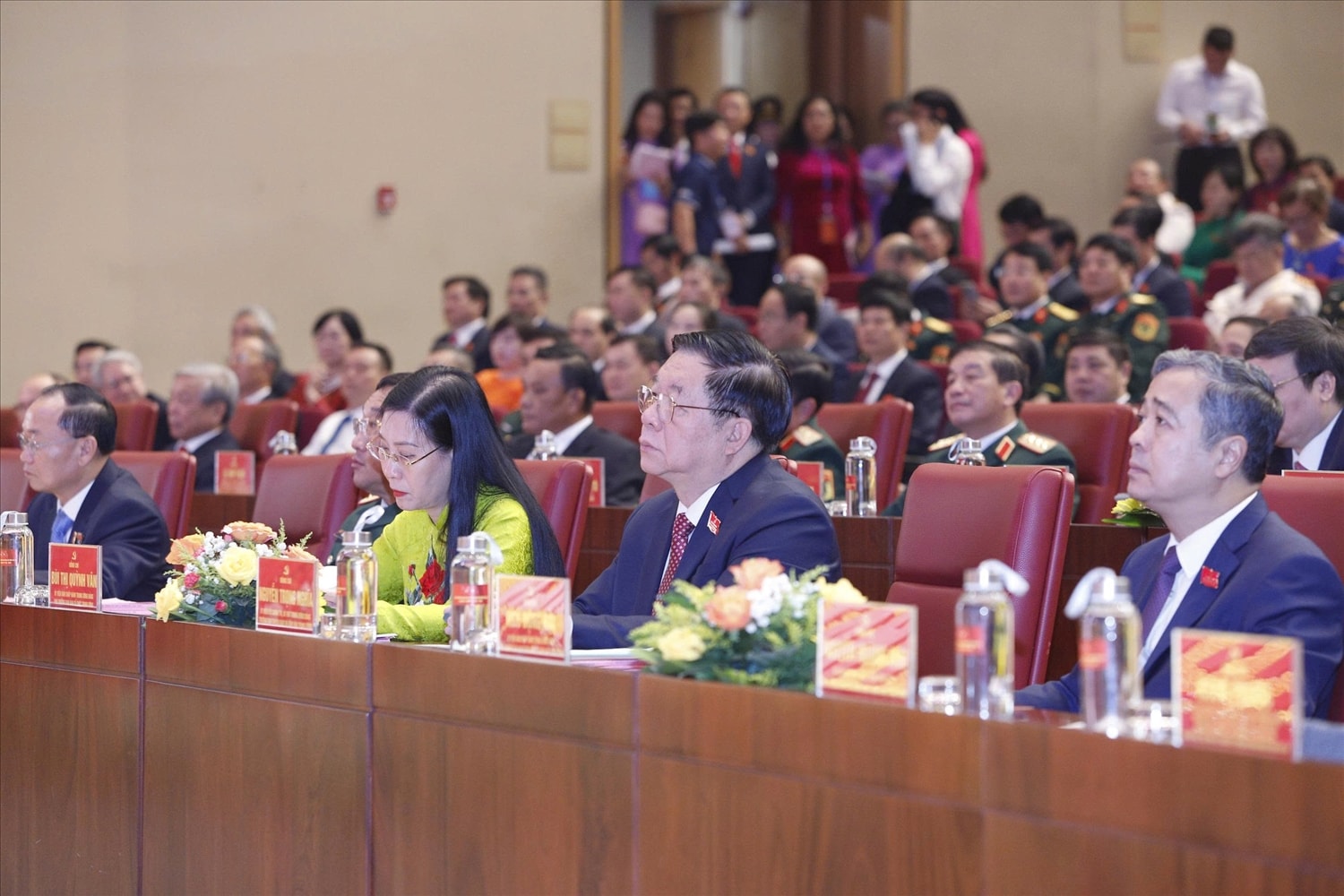 Ông Nguyễn Trọng Nghĩa, Uỷ viên Bộ Chính trị, Ban Bí thư Trung ương Đảng, Trưởng Ban Tuyên giáo và Dân vận Trung ương  dự  và chỉ đạo Đại hội