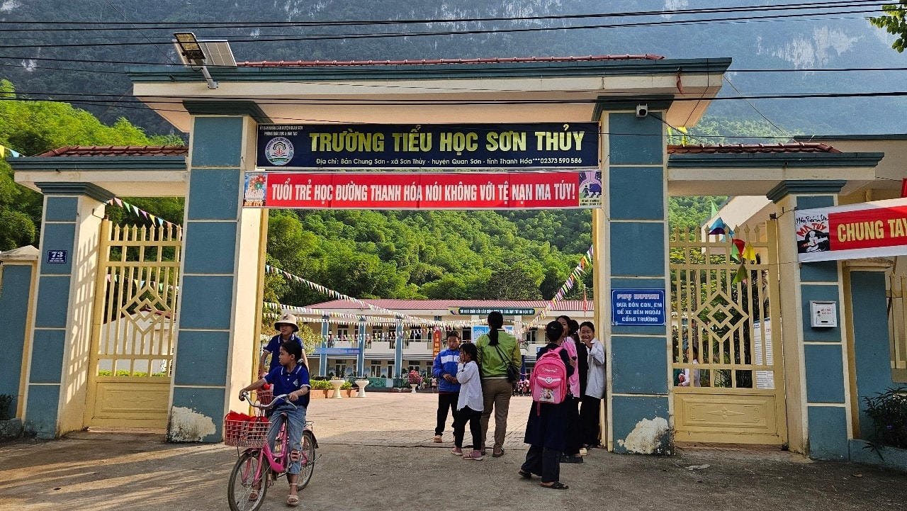 Những năm qua, chất lượng giáo dục ở Sơn Thủy có nhiều chuyển biến tích cực