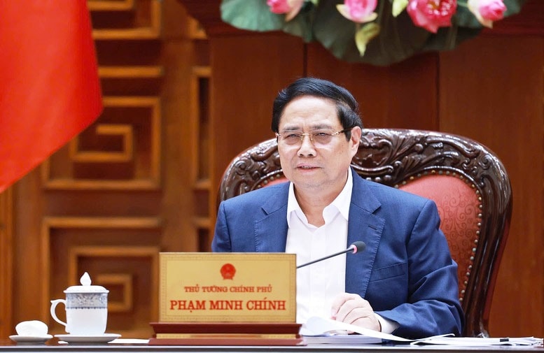 Thủ tướng Phạm Minh Chính yêu cầu các bộ, ngành, địa phương tiếp tục rà soát, làm rõ cơ sở chính trị của việc sắp xếp đơn vị sự nghiệp công lập tại các Nghị quyết liên quan - Ảnh: VGP/Nhật Bắc
