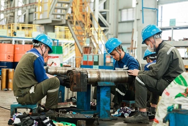 Nghị quyết đặt mục tiêu phấn đấu GDP bình quân đạt trên 8,0%/năm thời kỳ 2021 – 2030 (Ảnh: Hải Nguyễn)