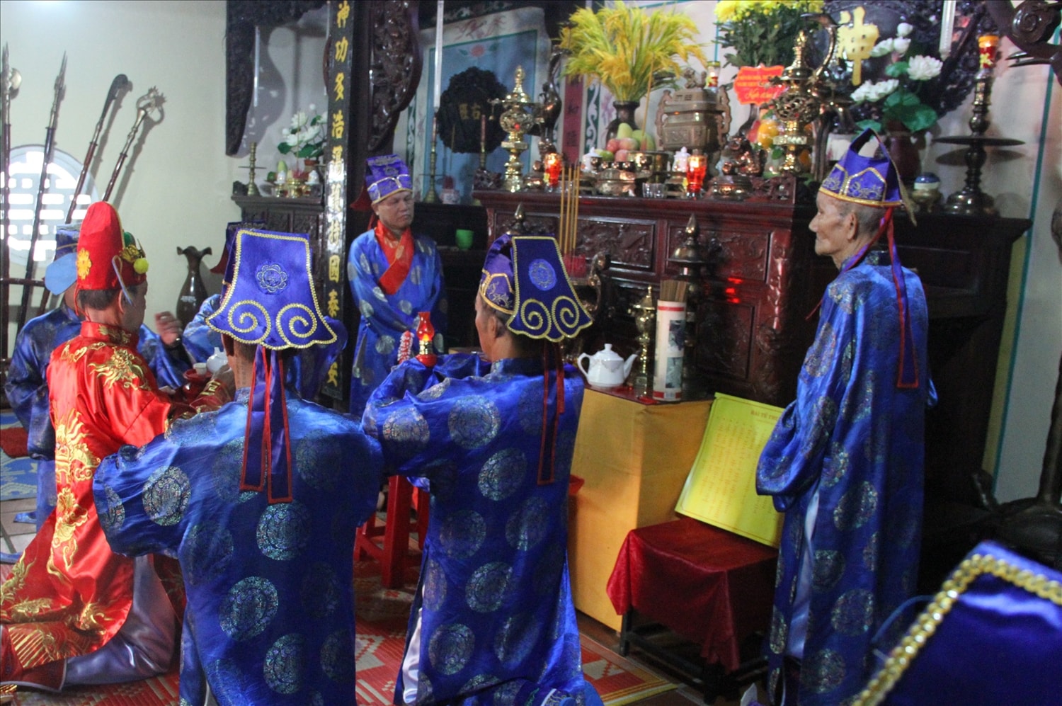 Lễ Tế Thu là sinh hoạt văn hóa truyền thống được người dân Buôn Ma Thuột gìn giữ nhiều năm qua (Ảnh: Lê Hường)