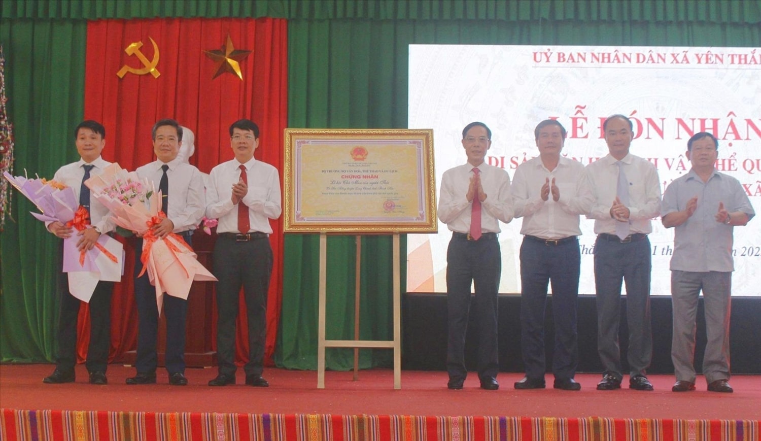 Lễ hội Chá Mùn được công nhận Di sản văn hóa phi vật thể Quốc gia.