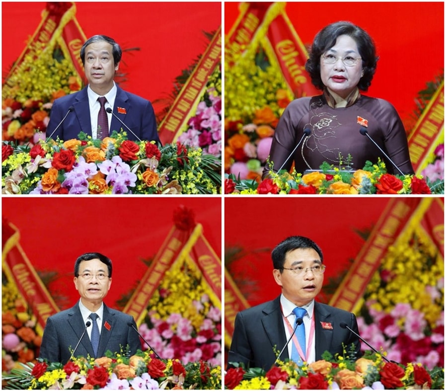 Các đại biểu trình bày các tham luận tại Đại hội - Ảnh: VGP/Nhật Bắc