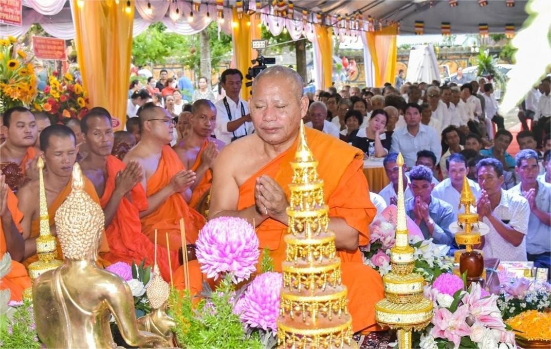 Hòa thượng Tăng Sa Vong là vị sư tiêu biểu học tập, làm theo tư tưởng, đạo đức, phong cách Hồ Chí Minh Hòa thượng Tăng Sa Vong là vị sư tiêu biểu học tập, làm theo tư tưởng, đạo đức, phong cách Hồ Chí Minh
