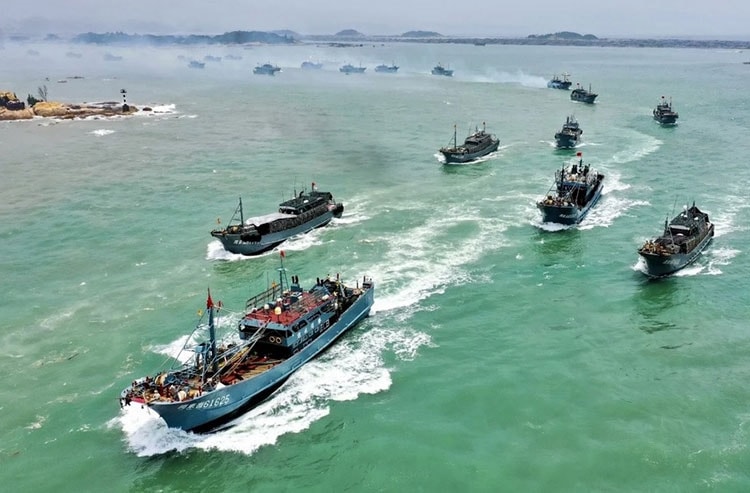 Tại Công điện số 198, Thủ tướng Chính phủ yêu cầu kiểm soát tàu cá và ngư dân xuất nhập bến trên VnelD (Ảnh TL)
