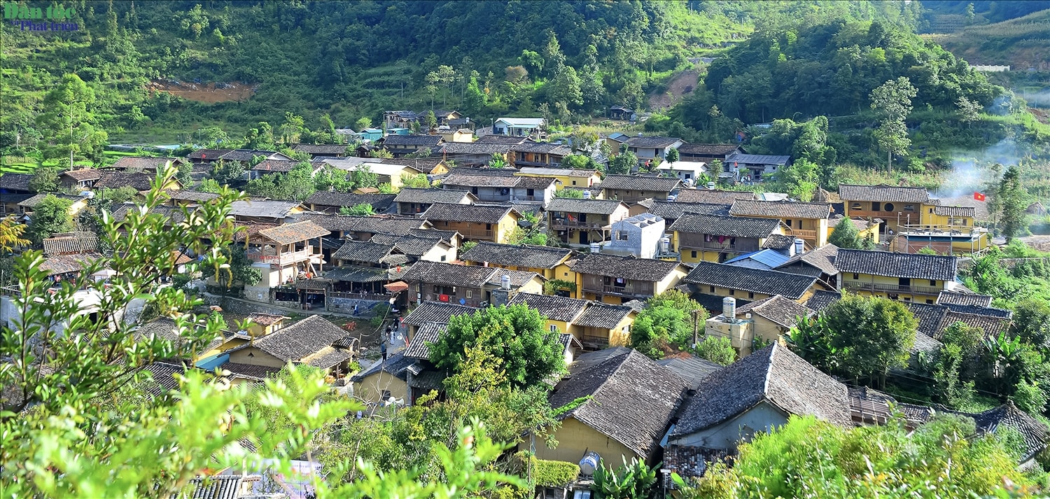Một góc làng Lô Lô Chải, tỉnh Tuyên Quang được UN Tourism vinh danh là: “Làng du lịch tốt nhất thế giới 2025”