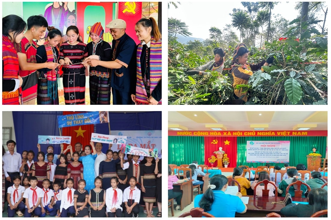 Các mô hinh hỗ trợ sinh kế, chăm sóc sức khỏe phụ nữ và trẻ em đã góp phần thiết thực thúc đẩy bình đẳng giới và nâng cao chất lượng đời sống của hội viên, phụ nữ trên địa bàn