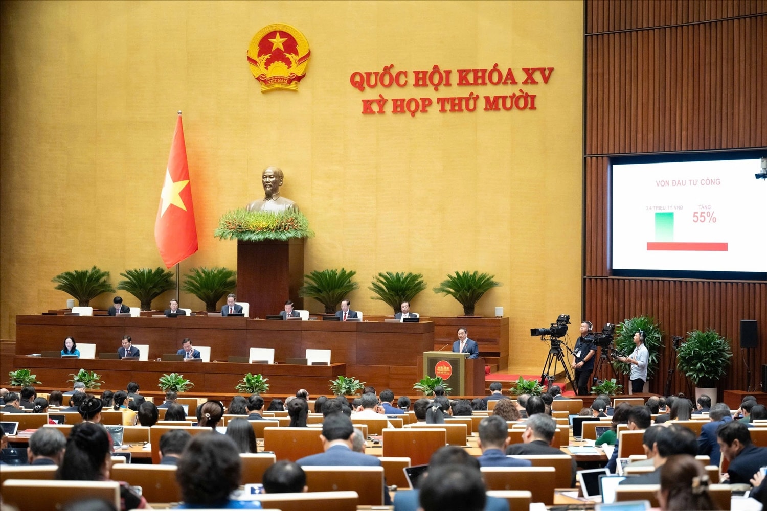 Thủ tướng Phạm Minh Chính báo cáo trước Quốc hội và đồng bào cử tri cả nước