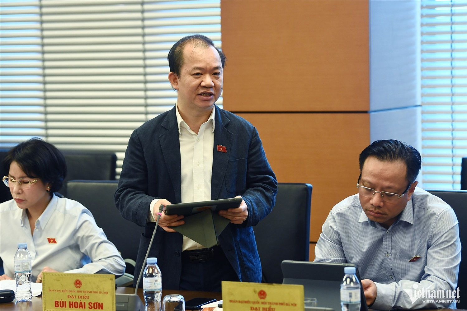 Đại biểu Bùi Hoài Sơn. Ảnh: Hoàng Hà