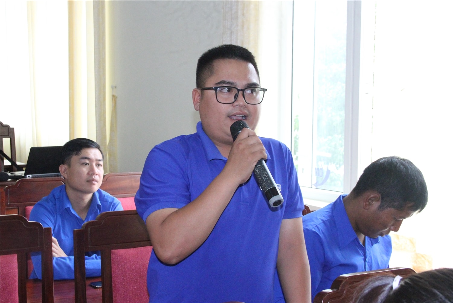Thanh niên DTTS trao đổi các vấn đề vấn đề khởi nghiệp (Ảnh: Lê Hường) Thanh niên DTTS trao đổi các vấn đề vấn đề khởi nghiệp (Ảnh: Lê Hường)