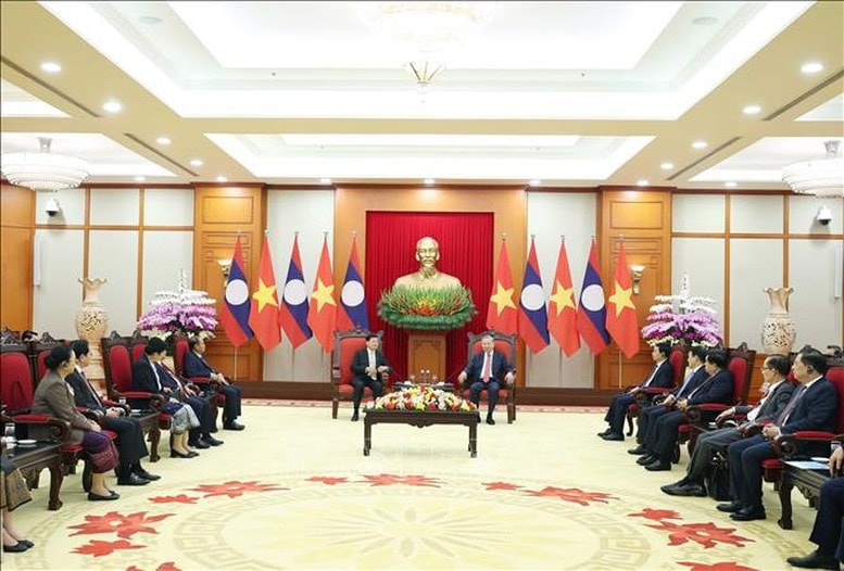 Hai nhà lãnh đạo thống nhất thúc đẩy tăng trưởng thương mại song phương, mở rộng kết nối hạ tầng, triển khai hiệu quả các dự án hợp tác chiến lược, qua đó tạo động lực mới cho giai đoạn hợp tác phát triển hiệu quả và bền vững lâu dài, vì lợi ích chung của hai nước - Ảnh: VGP/Nguyễn Hoàng