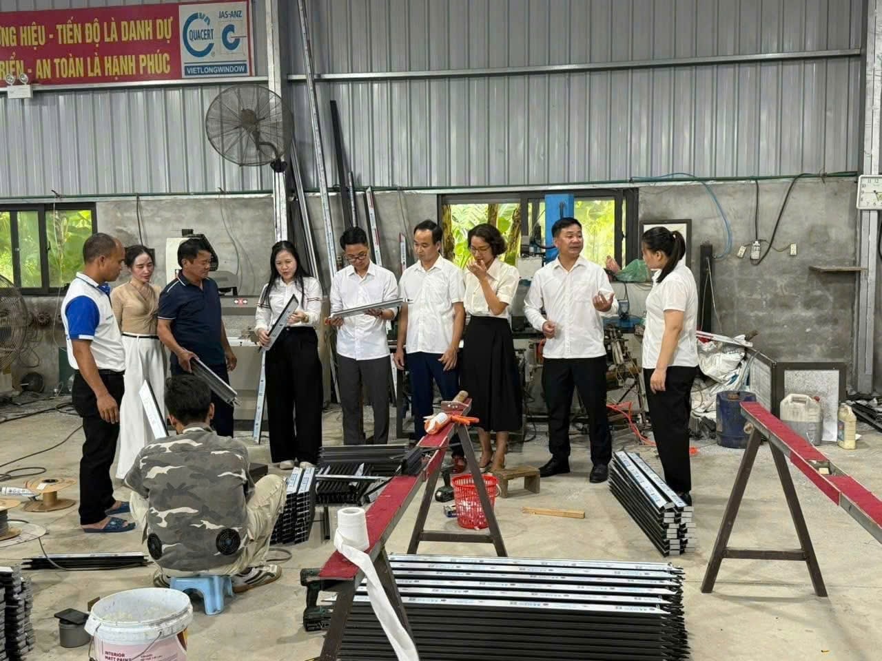 Uỷ ban MTTQ Việt Nam xã Lương Sơn ra mắt mô hình Lắng nghe dân nói