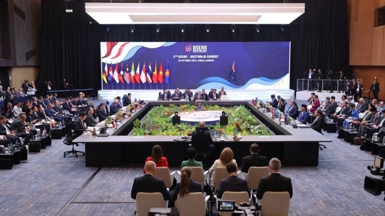 Quang cảnh Hội nghị Cấp cao ASEAN-Australia lần thứ 5. (Ảnh: VGP/Nhật Bắc)