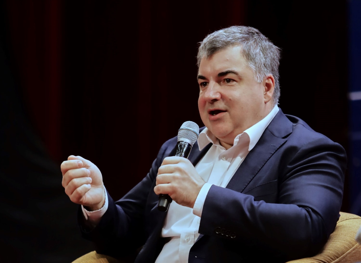 GS. Novoselov - một trong những thành viên tham gia Hội đồng Giải thưởng VinFuture từ mùa đầu tiên. Ảnh: VFP