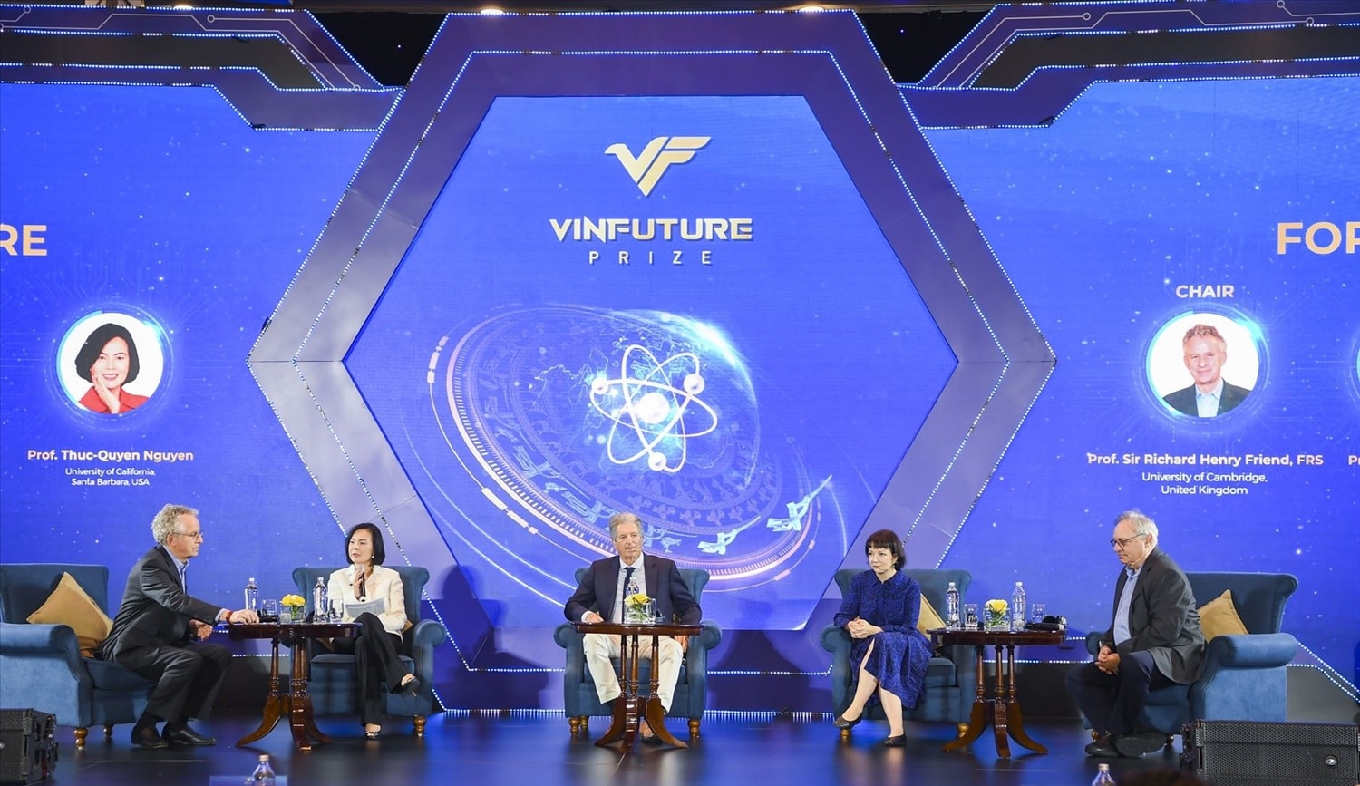Tọa đàm Khoa học vì Cuộc sống do Quỹ VinFuture tổ chức hàng năm thảo luận về những chủ đề quan trọng trong xu hướng phát triển công nghệ thế giới. Ảnh: VFP
