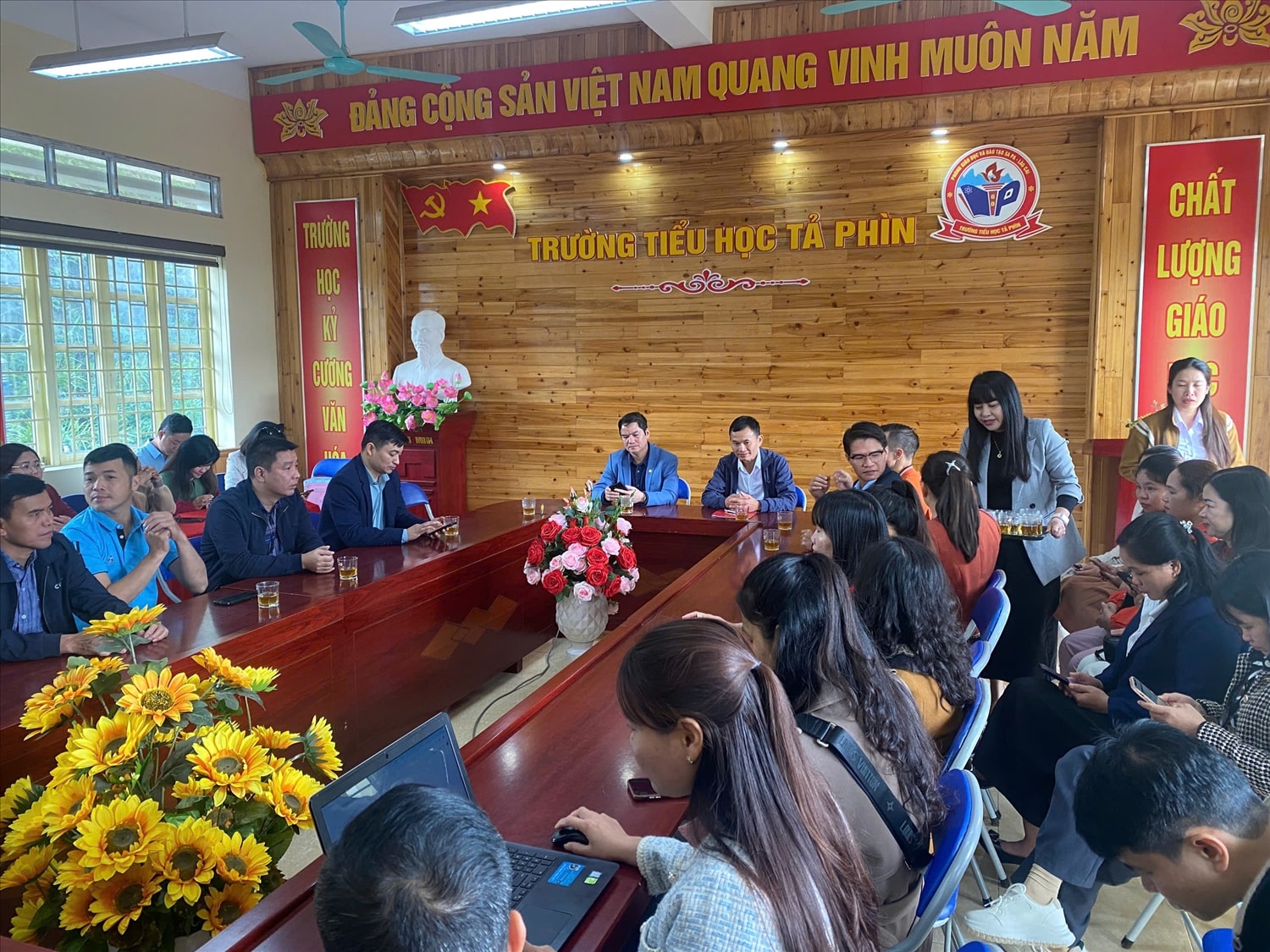 Đoàn công tác học tập, trao đổi kinh nghiệm tại xã Tả Phìn, tỉnh Lào Cai