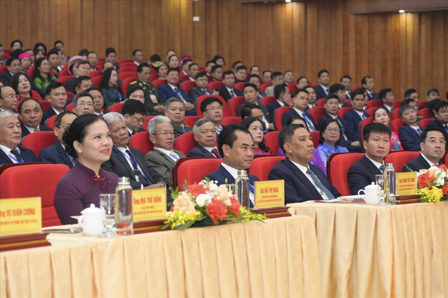 Các đại biểu tham dự Đại hội (ảnh Trọng Bảo)