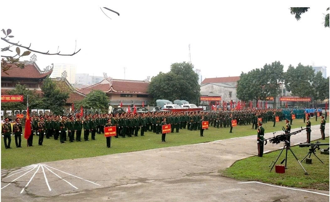 Toàn cảnh Lễ ra quân huấn luyện năm 2025