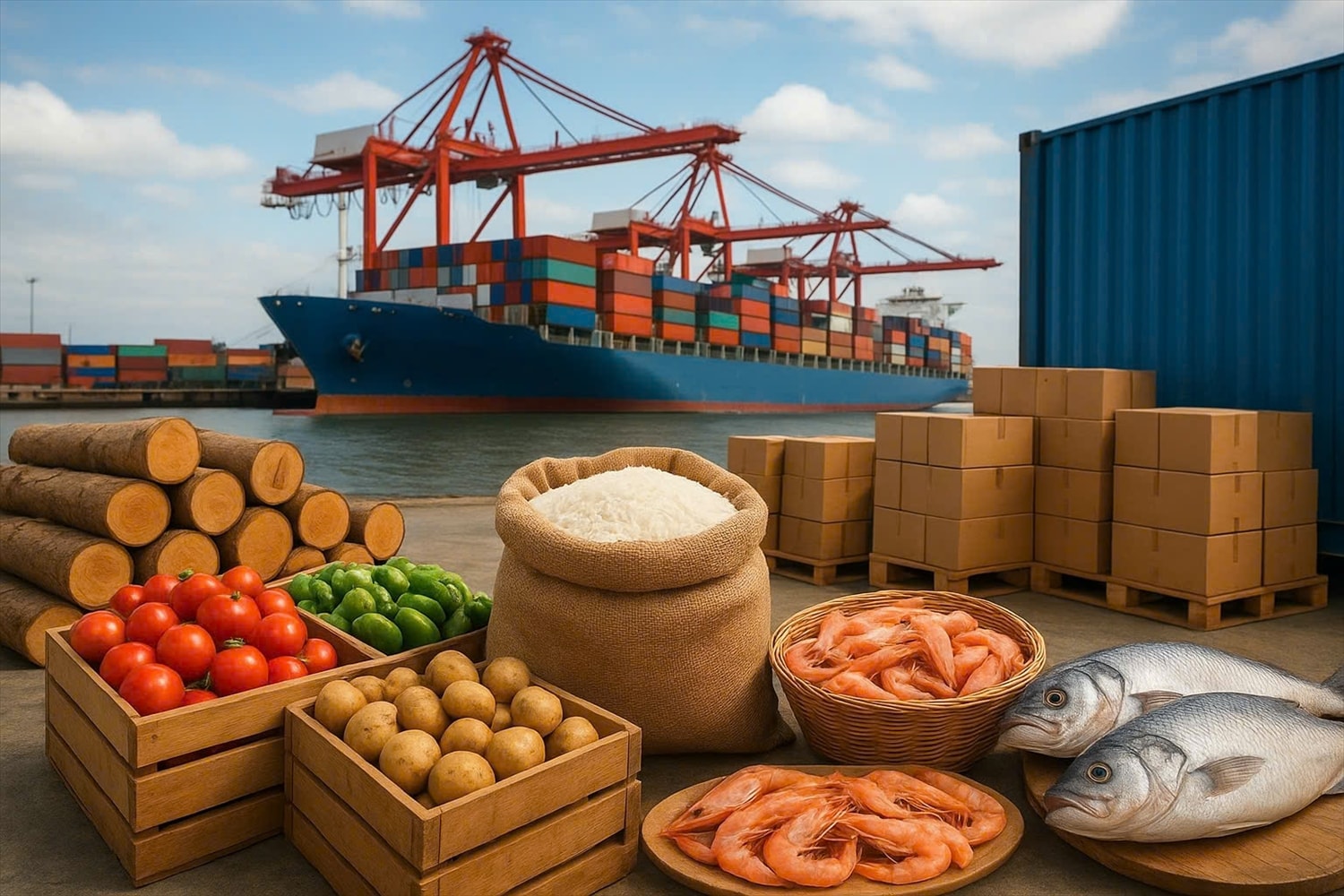 Ngành nông – lâm – thủy sản có khả năng đạt 65 – 70 tỷ USD kim ngạch xuất khẩu trong cả năm 2025