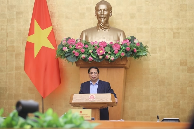 Thủ tướng chỉ đạo một số nhiệm vụ, giải pháp cụ thể cho các bộ ngành, địa phương - Ảnh: VGP/Nhật Bắc