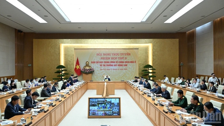 Quang cảnh phiên họp. (Ảnh: Trần Hải)
