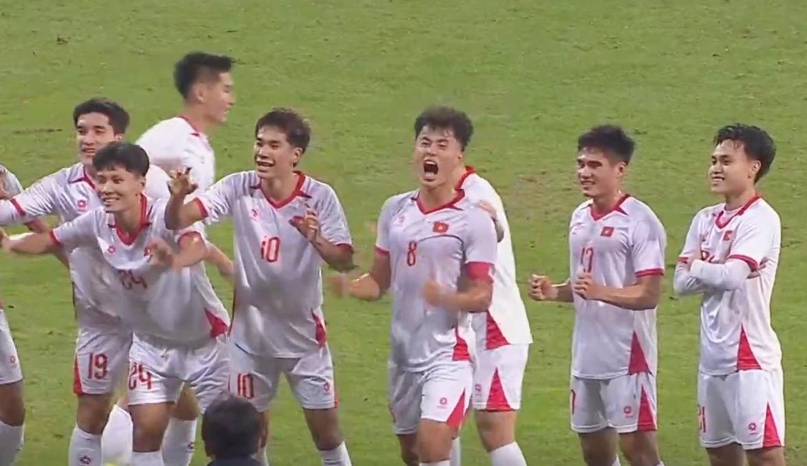 U22 Việt Nam có màn ra quân đầy ấn tượng tại giải đấu Panda Cup 2025. (Ảnh IT)