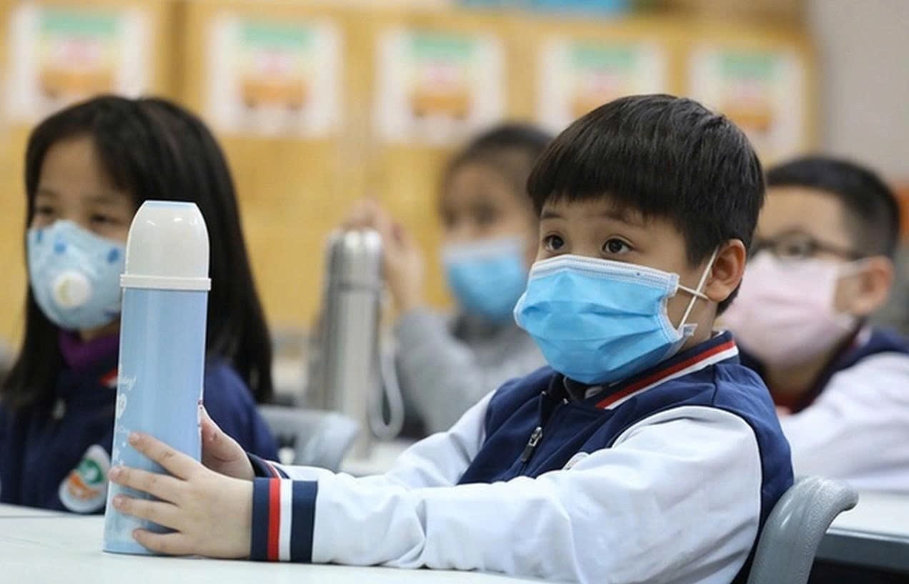 Hàng loạt học sinh nghỉ học vì cúm A. Ảnh: Minh họa