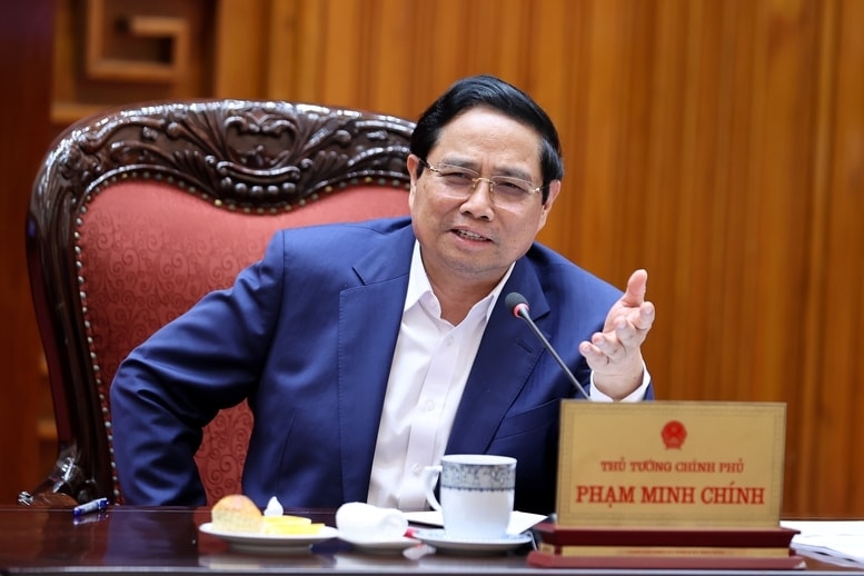 Thủ tướng giao Phó Thủ tướng Nguyễn Chí Dũng tiếp tục chỉ đạo các công việc liên quan, báo cáo Thủ tướng kịp thời các vấn đề phát sinh - Ảnh: VGP/Nhật Bắc