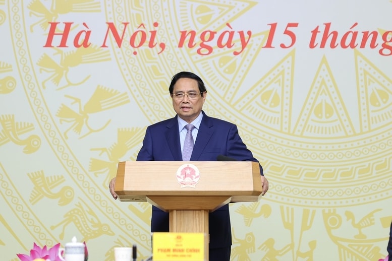 Thủ tướng gửi lời tri ân sâu sắc nhất tới toàn thể các thế hệ nhà giáo, các thầy, các cô trên khắp mọi miền Tổ quốc - Ảnh: VGP/Nhật Bắc