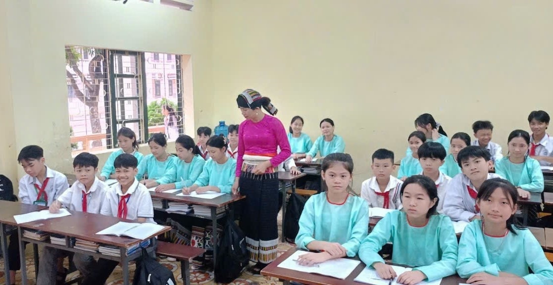 Lớp học tiếng Thái luôn sôi nổi nhờ cách giảng dạy gần gũi, sinh động của cô Tiên.