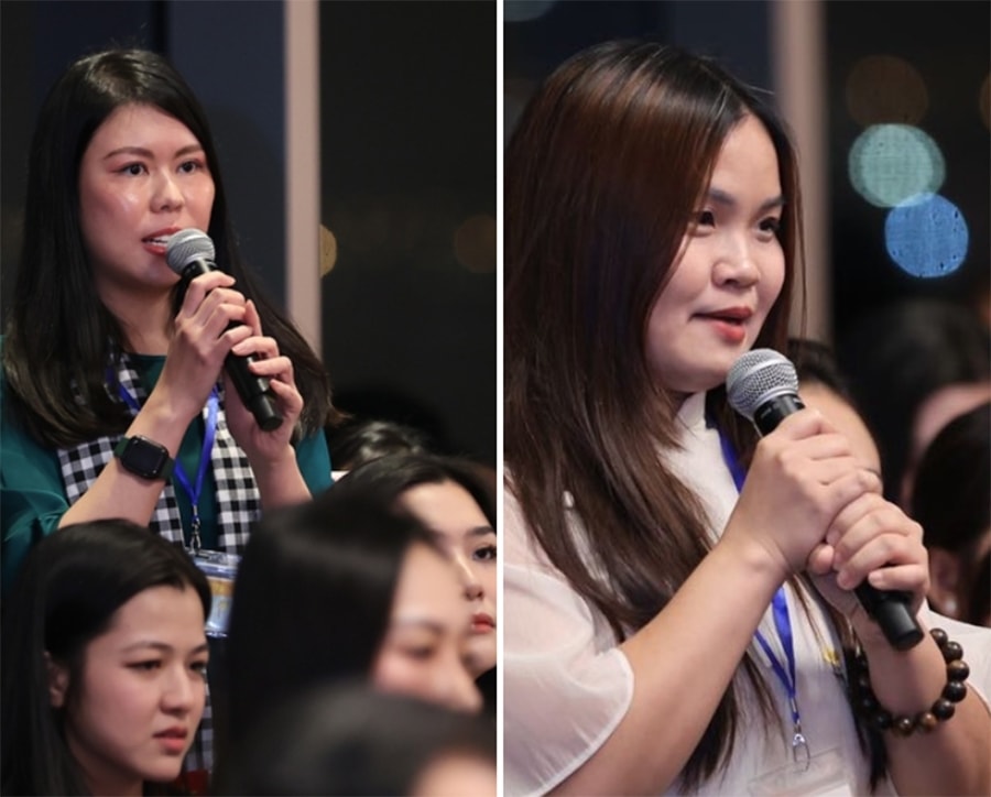 Đại diện cộng đồng người Việt tại Kuwait bày tỏ vui mừng và rất đỗi tự hào được đón Thủ tướng Chính phủ và Phu nhân - Ảnh: VGP/Nhật Bắc