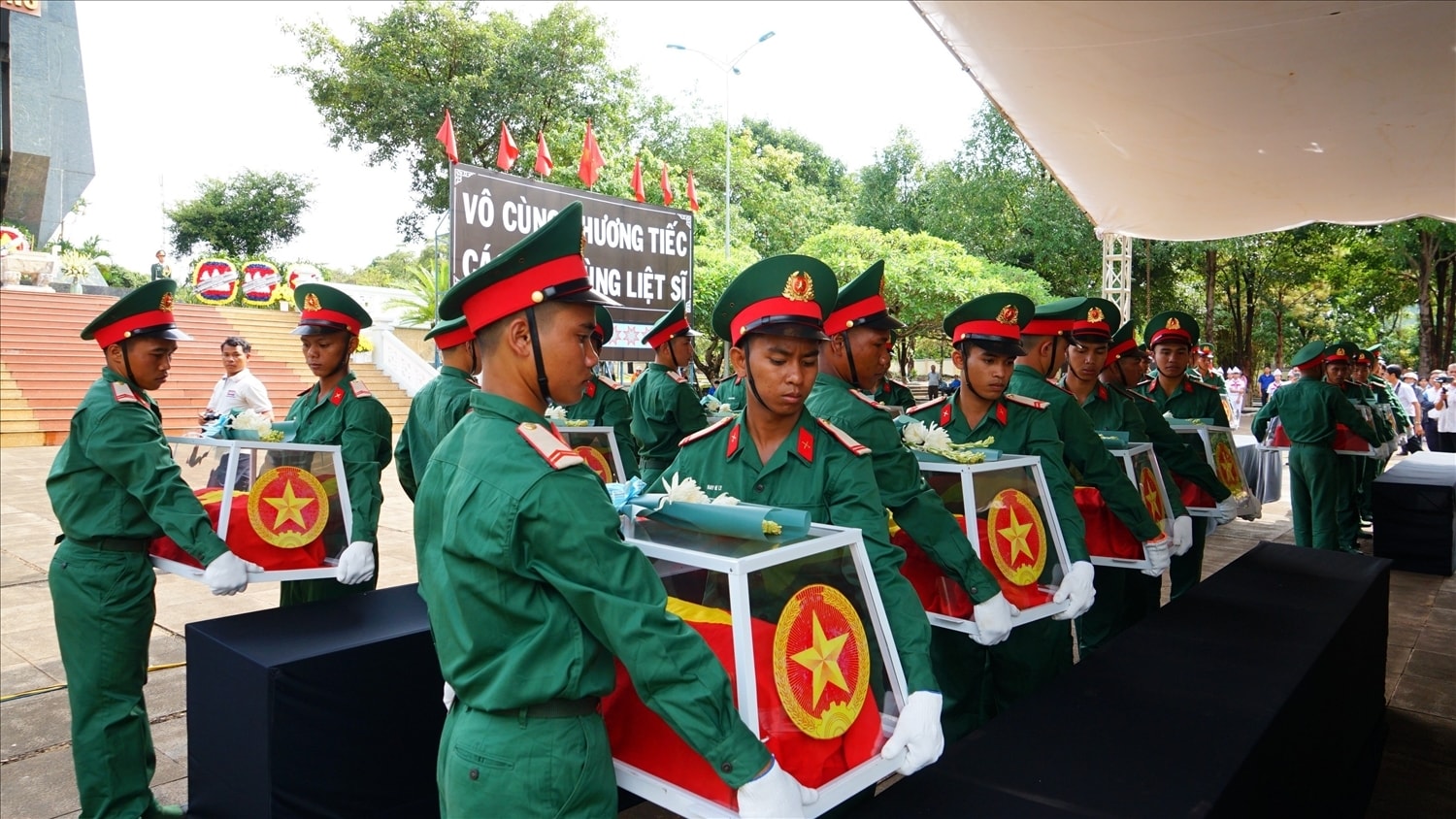 Gần 25 năm qua, Đội K52 đã đưa 1.512 hài cốt liệt sĩ hy sinh trong các thời kỳ chiến tranh ở Campuchia về nước