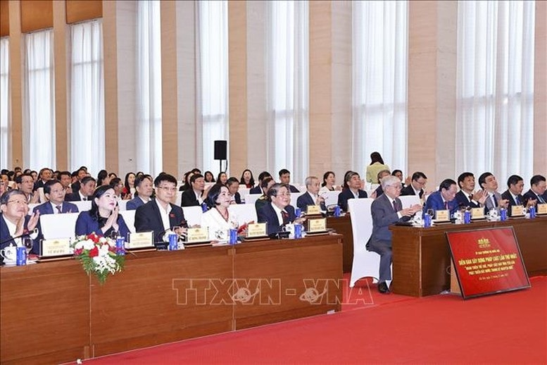 Đại biểu dự diễn đàn - Ảnh: TTXVN