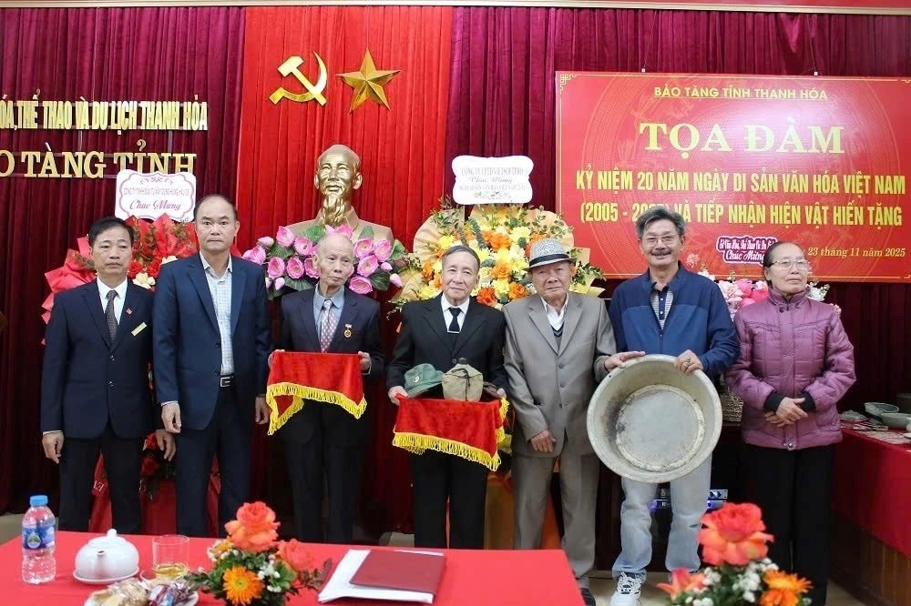 Bảo tàng Thanh Hóa đón gần 300 hiện vật mới 