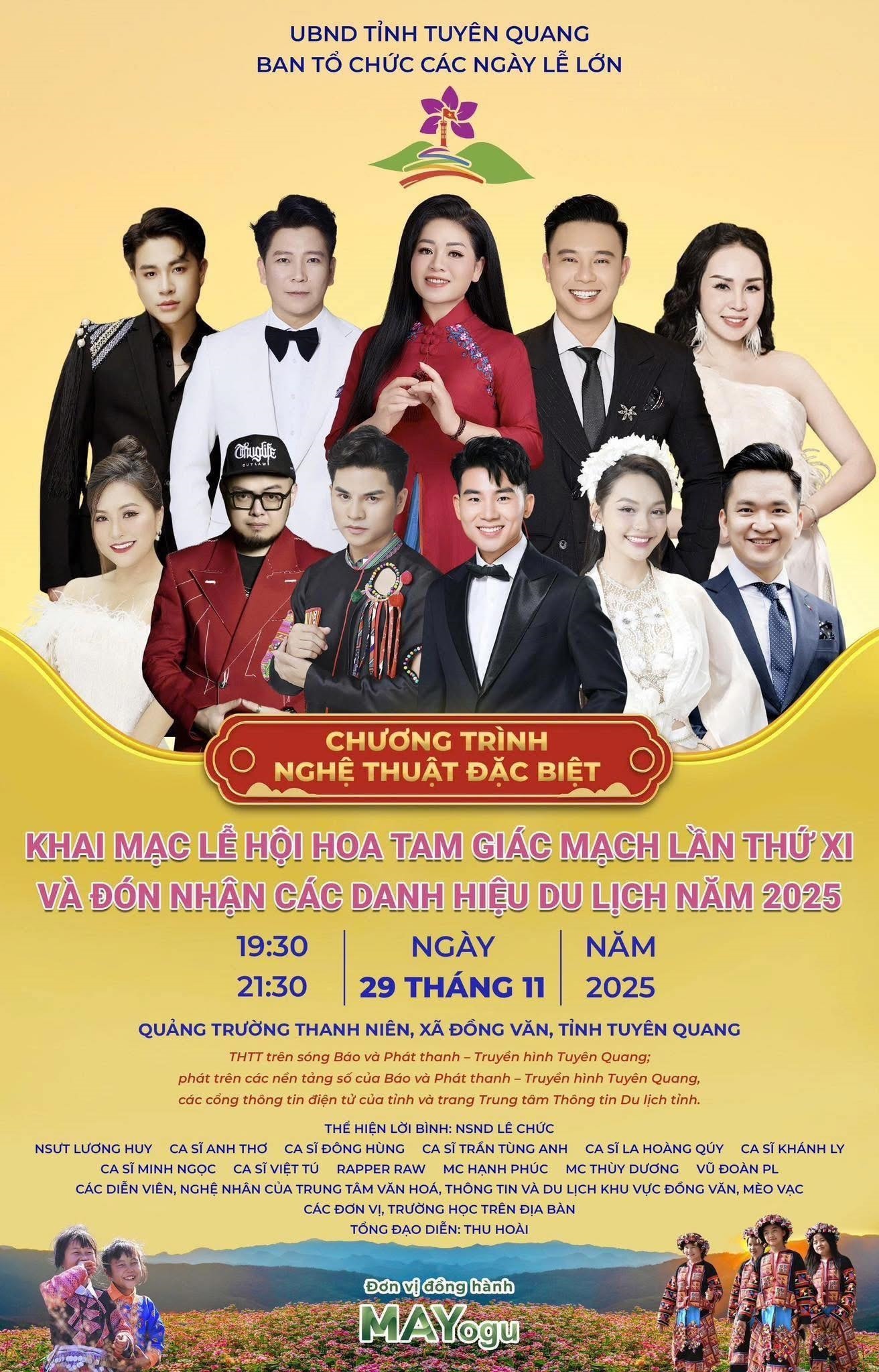 Với chủ đề “Miền đá nở hoa”, chương trình không chỉ tôn vinh vẻ đẹp thiên nhiên và bản sắc văn hóa độc đáo của miền đá mà còn gắn với việc đón nhận hàng loạt danh hiệu du lịch quan trọng của tỉnh