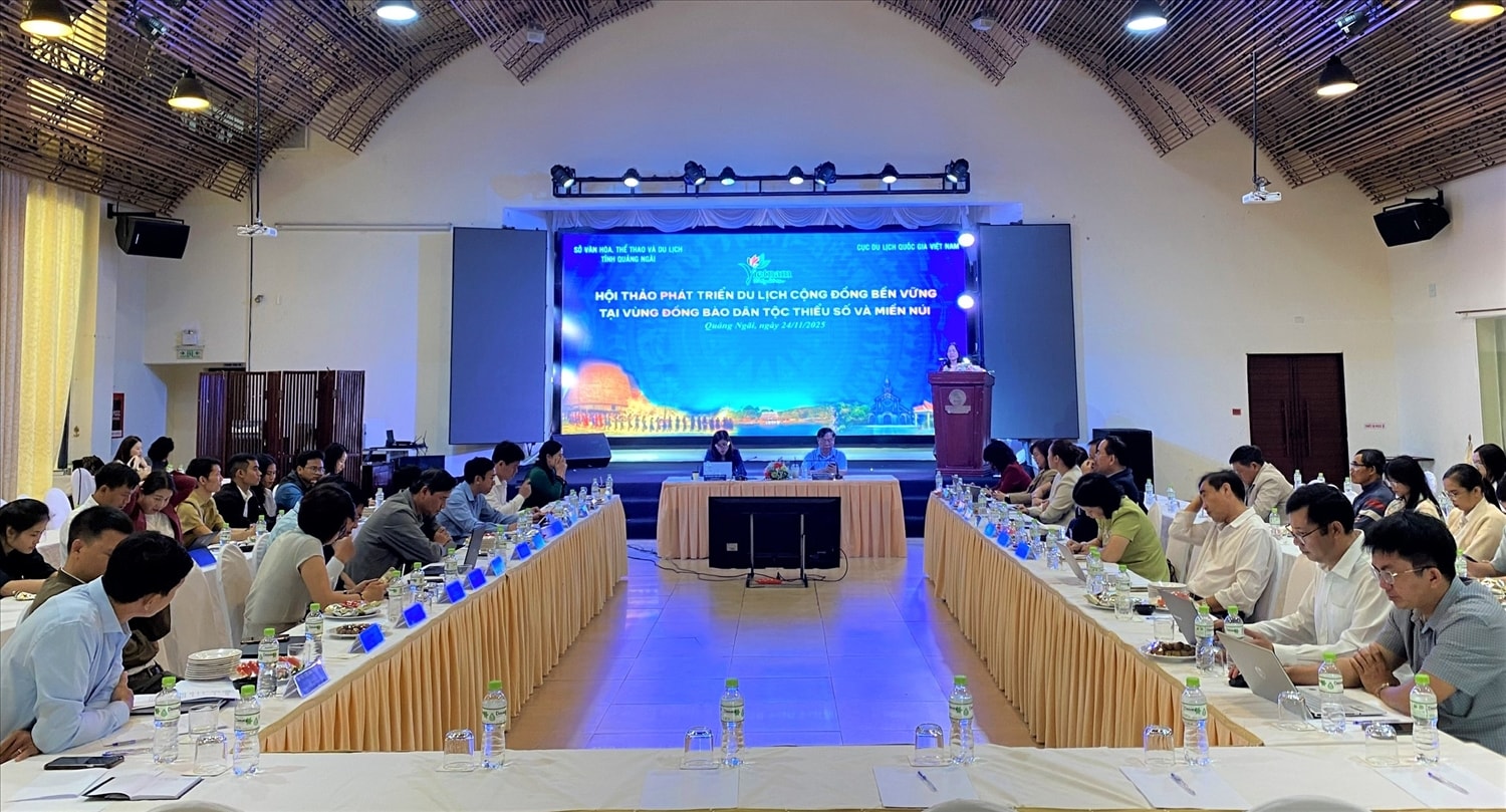 Quang cảnh Hội thảo. (Ảnh: Ngọc Chí) Đại biểu tham dự Hội thảo. (Ảnh: Ngọc Chí)