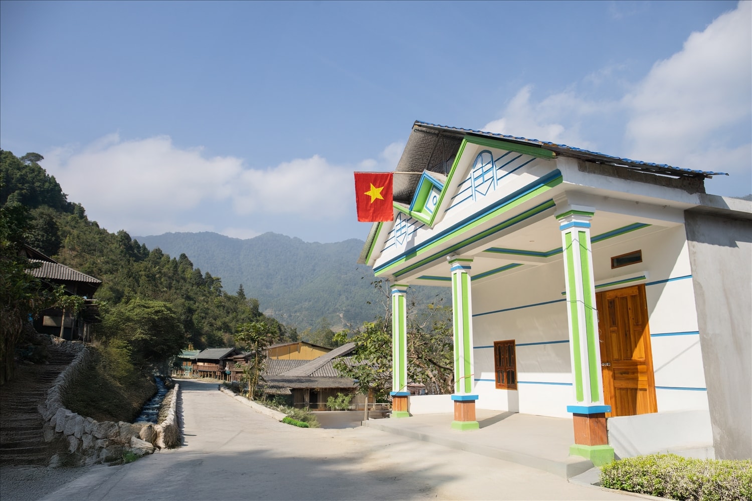 Diện mạo nông thôn xã biên giới Lao Chải, tỉnh Tuyên Quang