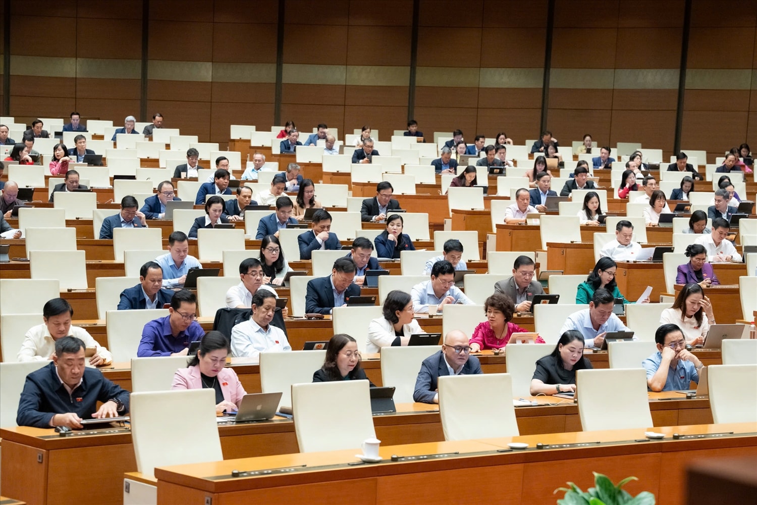 Quang cảnh phiên họp