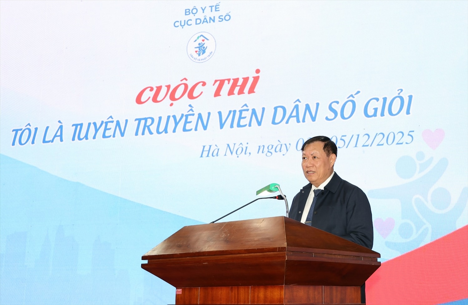 Thứ trưởng Bộ Y tế Đỗ Xuân Tuyên phát biểu khai mạc tại cuộc thi Thứ trưởng Bộ Y tế Đỗ Xuân Tuyên phát biểu khai mạc tại cuộc thi