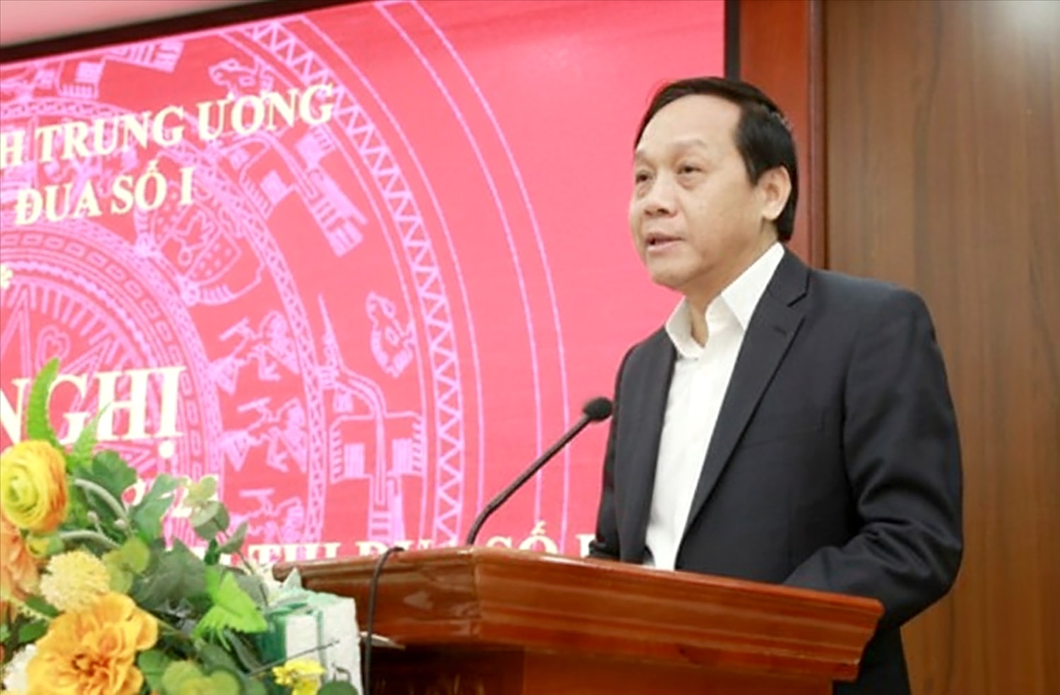 Ông Nguyễn Thanh Hải, Phó Trưởng Ban Nội chính Trung ương phát biểu tại hội nghị