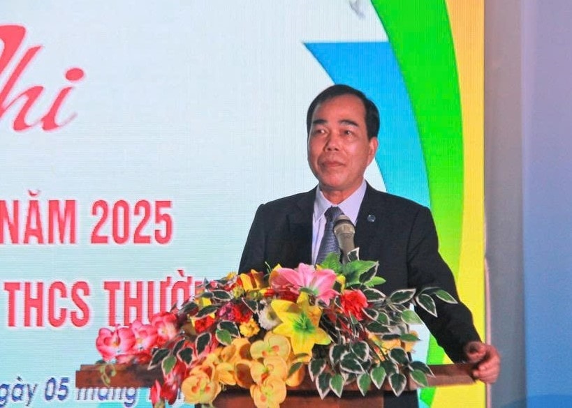 Ông Cầm Bá Tường - Phó Giám đốc Sở Dân tộc và Tôn giáo tỉnh, Trưởng Ban tổ chức Hội thi.